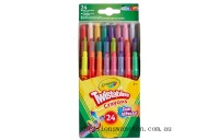 Special Sale Crayola 24 Mini Twistable Crayons