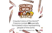 Outlet Sale Crayola Colours of the World 24 Pencils