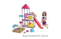 Special Sale Barbie Skipper Babysitters Inc Climb 'n' Explore Playground Dolls and Playset