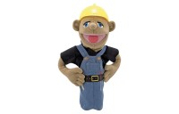 Limited Sale Melissa & Doug Construction Worker Puppet With Detachable Wooden Rod for Animated Gestures