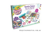 Clearance Sale Crayola Glitter Dots Sparkle Station Super Set