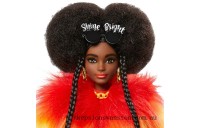 Special Sale Barbie Extra Doll in Rainbow Coat with Pet Dog Toy