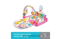 Genuine Fisher-Price Piano Baby Play Mat and Play Gym Pink