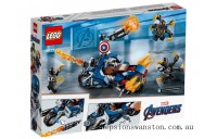 Clearance Sale LEGO Marvel Captain America: Outriders Attack