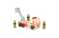 Sale Melissa & Doug Wooden Fire Truck With 3 Firefighter Play Figures