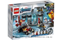 Discounted LEGO Marvel Iron Man Armory