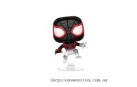Clearance Marvel Spider-Man: Into The Spiderverse Miles Morales Translucent EXC Funko Pop! Vinyl