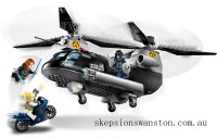 Clearance Sale LEGO Marvel Black Widow's Helicopter Chase