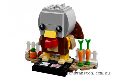 Genuine LEGO BrickHeadz Thanksgiving Turkey