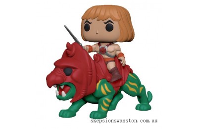 Sale Masters of the Universe He-Man on Battle Cat Funko Pop! Ride