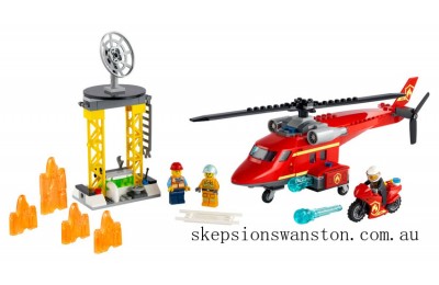 Clearance Sale LEGO City Fire Rescue Helicopter