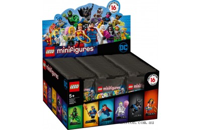 Discounted LEGO Minifigures DC Super Heroes Series Complete Box