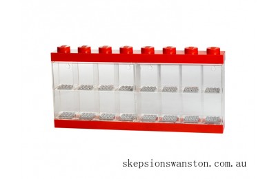 Discounted LEGO Minifigures Display Case 16 – Red