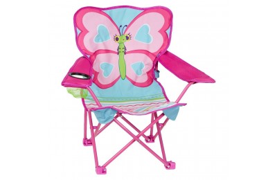 Outlet Melissa & Doug Sunny Patch Cutie Pie Butterfly Folding Lawn and Camping Chair