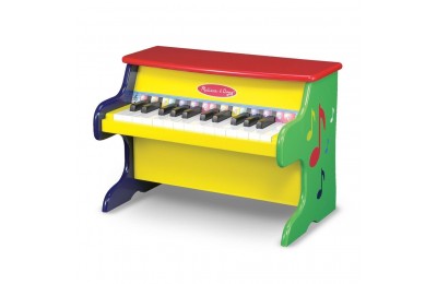 Outlet Melissa & Doug Learn-To-Play Piano With 25 Keys and Color-Coded Songbook