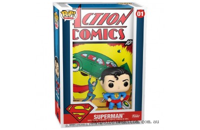 Genuine DC Comics Superman Action Comic Pop! Vinyl Comic