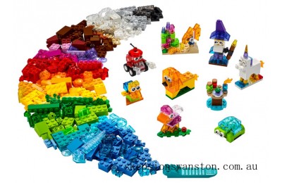Outlet Sale LEGO Classic Creative Transparent Bricks