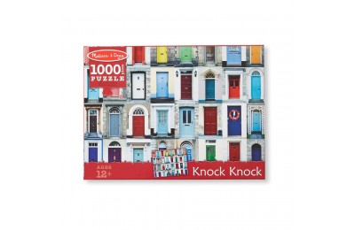 Discounted Melissa And Doug Knock Knock Doorways Puzzle 1000pc