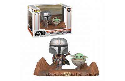 Clearance Star Wars The Mandalorian and The Child (Baby Yoda) Funko Pop! TV Moment