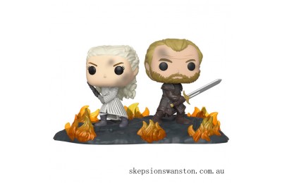 Clearance Game of Thrones Daenerys & Jorah with Swords Funko Pop! Vinyl
