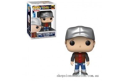 Clearance Back to the Future Marty in Future Outfit Funko Pop! Vinyl