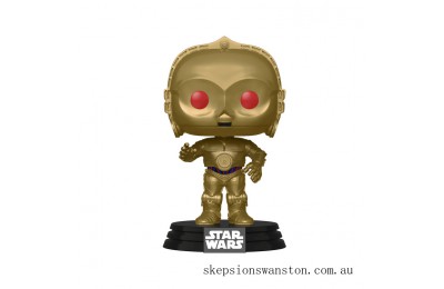 Limited Only Star Wars: Rise of the Skywalker - C-3PO (Red Eyes) Funko Pop! Vinyl