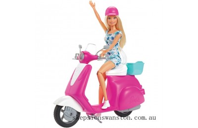 Clearance Sale Barbie Doll and Scooter