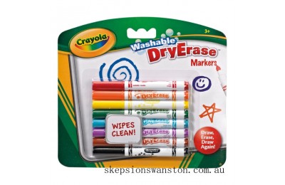 Discounted Crayola 8 Washable Dry Erase Markers