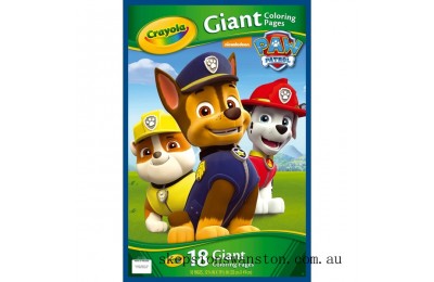 Clearance Sale Crayola Giant Colouring Pages PAW Patrol