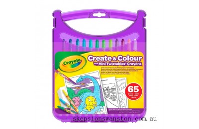 Clearance Sale Crayola Create & Colour Mini Twistables