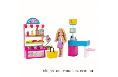 Outlet Sale Barbie Chelsea Can Be Snack Stand Playset and Doll