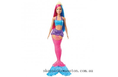 Discounted Barbie Dreamtopia Mermaid Doll - Pink and Blue
