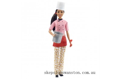 Clearance Sale Barbie Careers Pasta Chef Doll