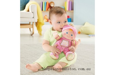 Genuine Fisher-Price Brilliant Basics Baby’s 1st Doll