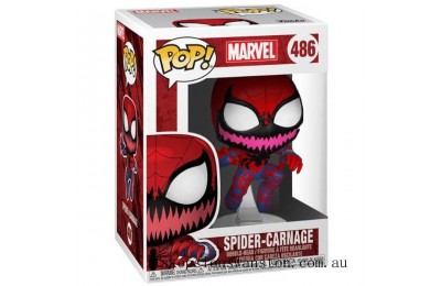 Genuine Marvel Spider-Man Spider-Carnage EXC Funko Pop! Vinyl