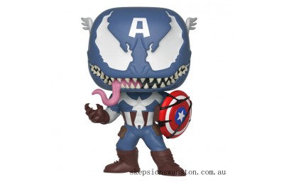 Genuine Marvel Venomized Captain America Funko Pop! Vinyl