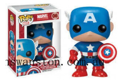 Clearance Marvel Captain America Funko Pop! Vinyl