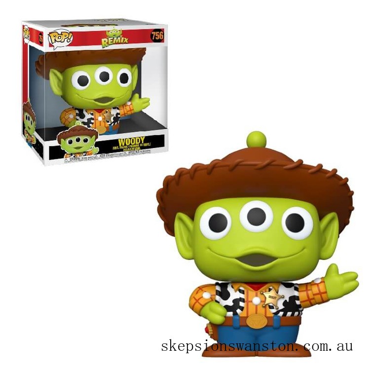 Genuine Disney Pixar Alien as Woody 10 inch Funko Pop! Vinyl