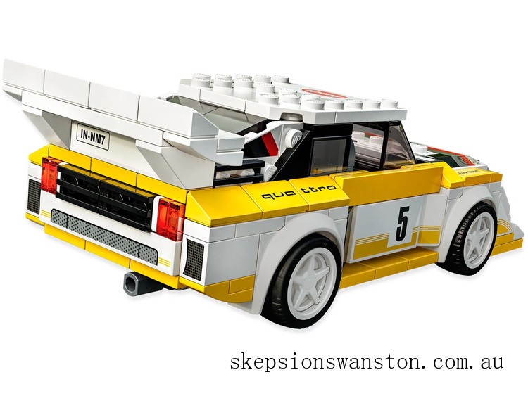 Clearance Sale LEGO Speed Champions 1985 Audi Sport quattro S1