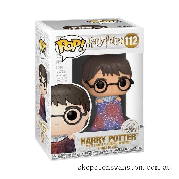Genuine Harry Potter with Invisibility Cloak Funko Pop! Vinyl