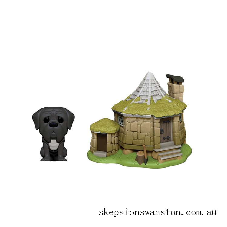 Genuine Harry Potter Hagrid's Hut with Fang Funko Pop! Town