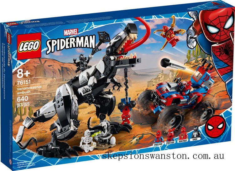 Discounted LEGO Spider-Man Venomosaurus Ambush