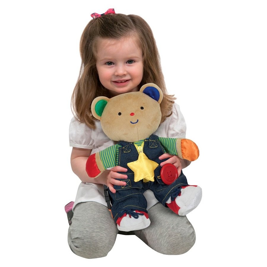Sale Melissa & Doug K's Kids - Teddy Wear Stuffed Bear Educational Toy