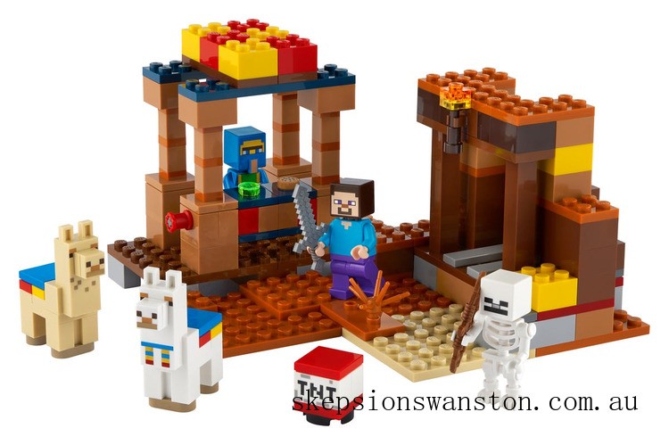 Outlet Sale LEGO Minecraft™ The Trading Post
