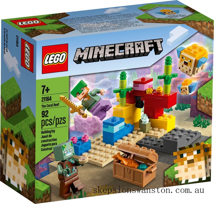 Outlet Sale LEGO Minecraft™ The Coral Reef