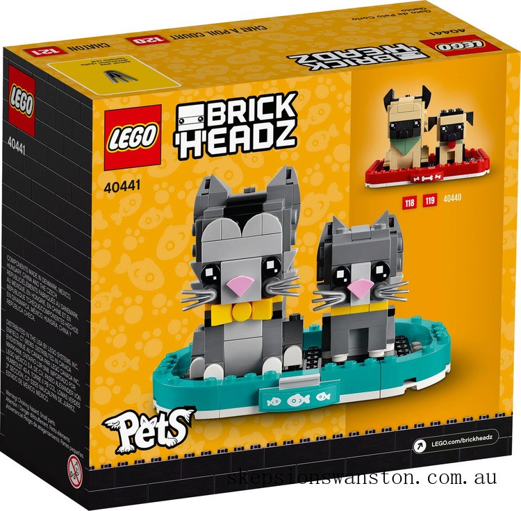 Discounted LEGO BrickHeadz Shorthair Cats
