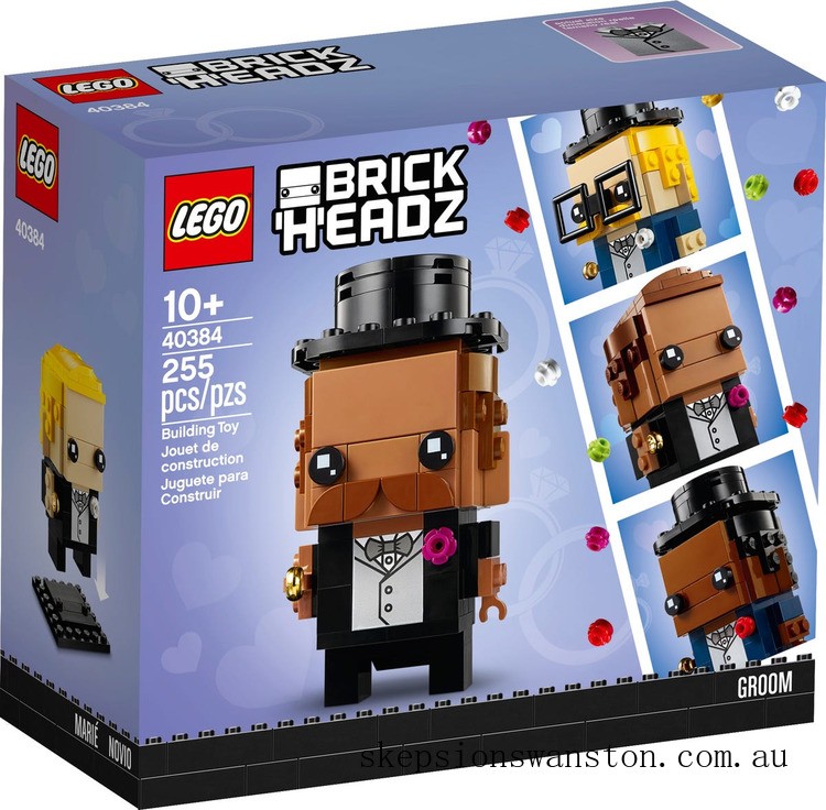 Genuine LEGO BrickHeadz Wedding Groom