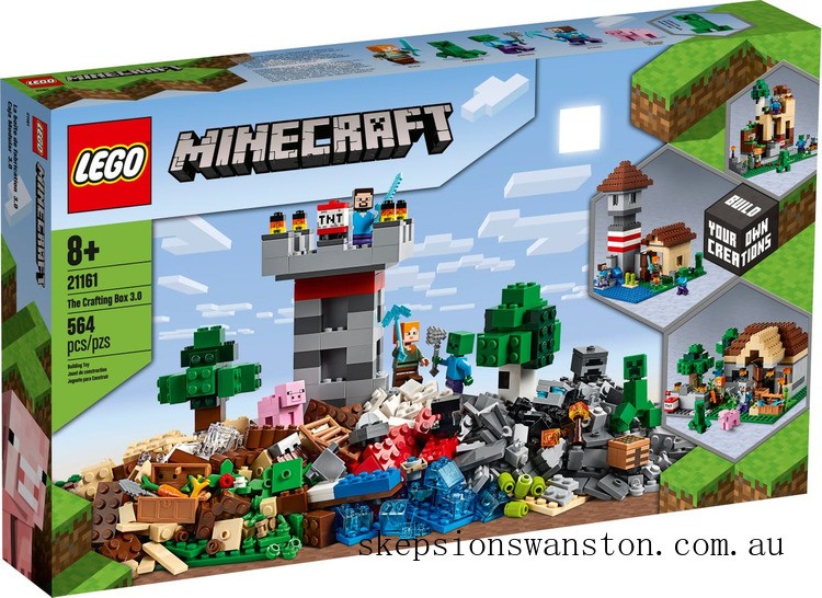 Special Sale LEGO Minecraft™ The Crafting Box 3.0