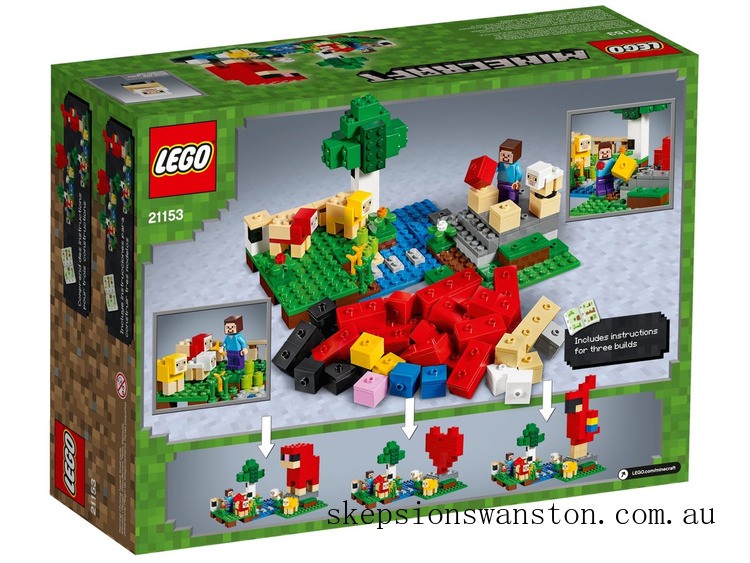 Discounted LEGO Minecraft™ The Wool Farm