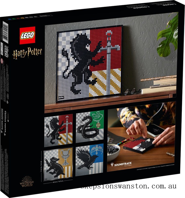 Genuine LEGO Harry Potter™ Hogwarts™ Crests